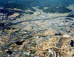 福崎町の航空図