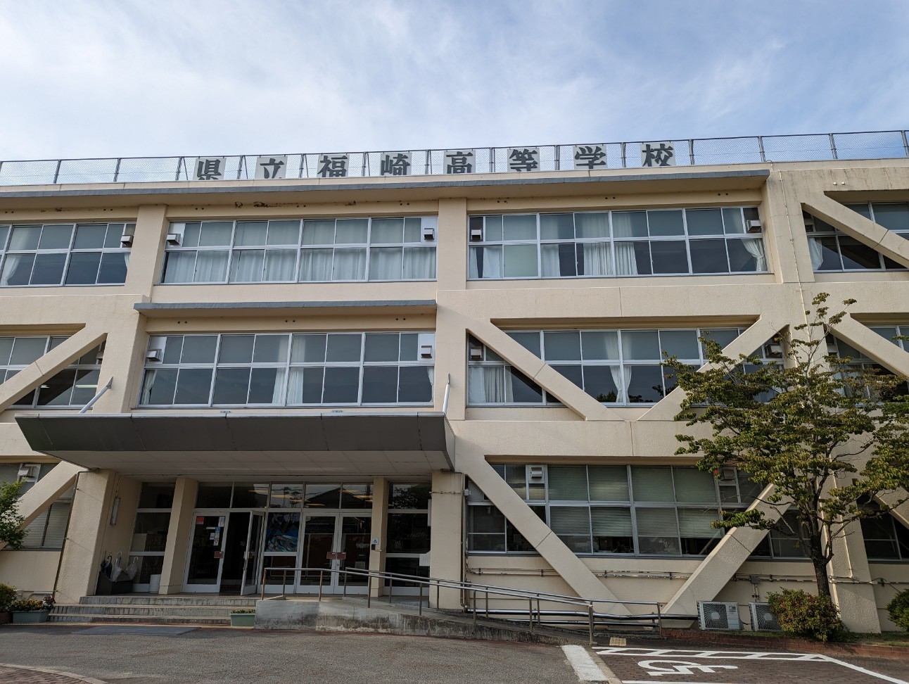 福崎高校の風景