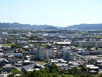 山頂からの風景（現在）