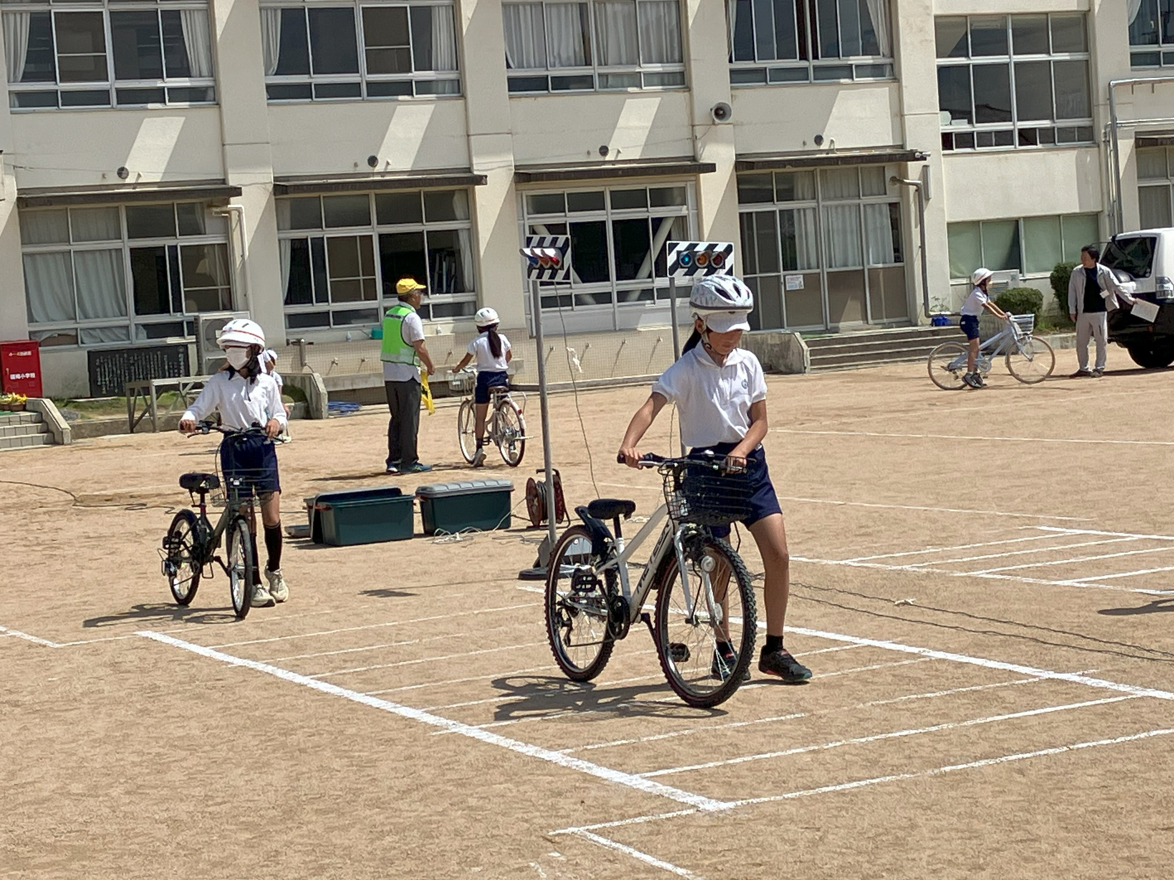 自転車の練習
