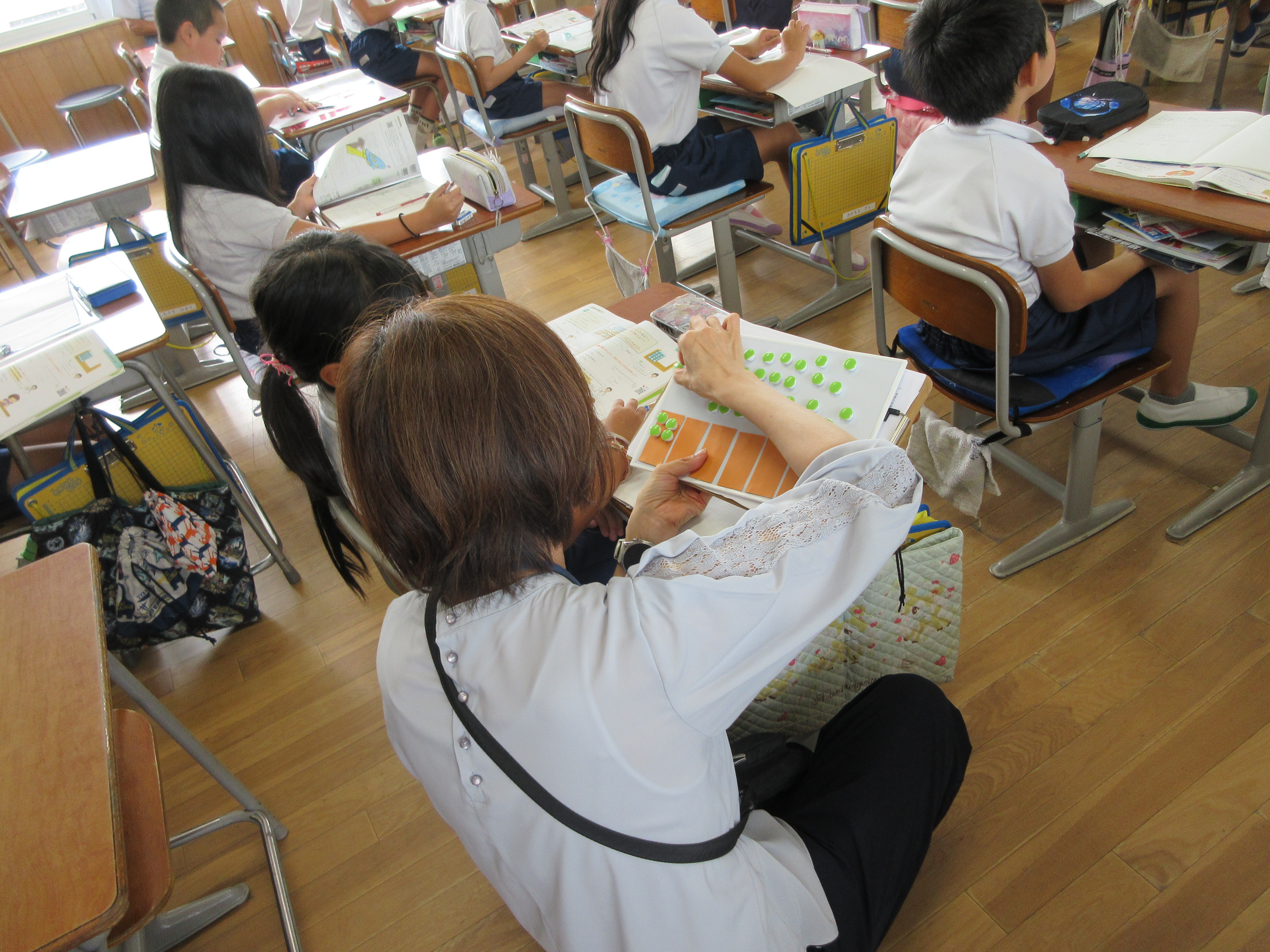 個人作業のようす