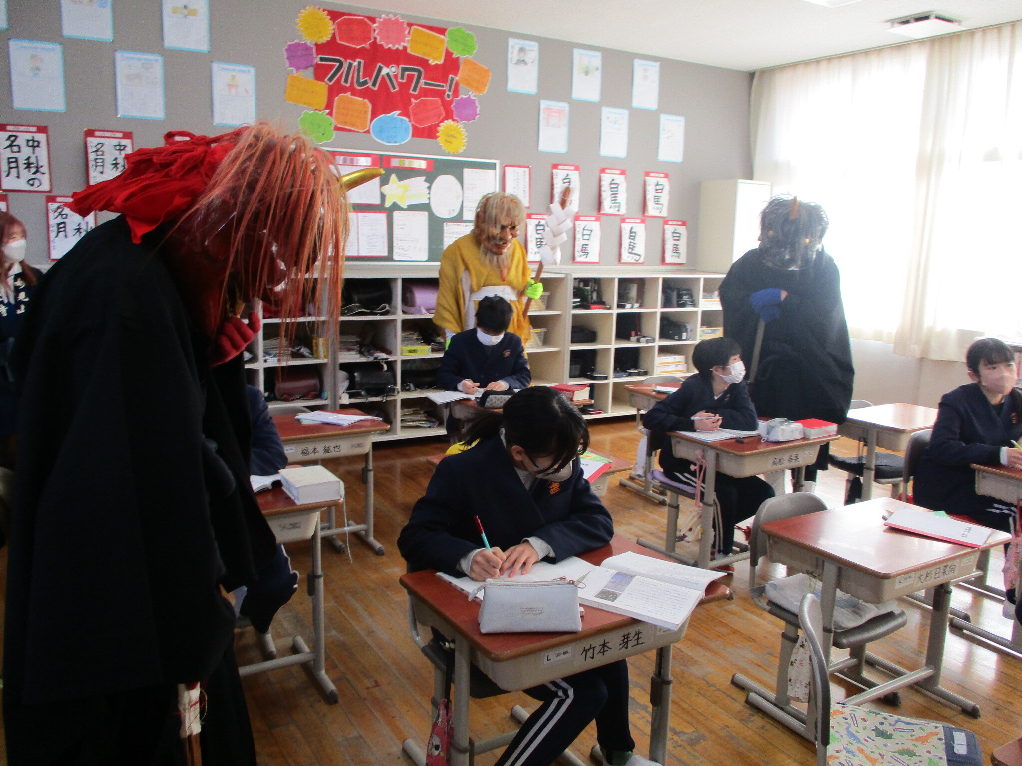 「しっかり勉強しているな」と褒めていただきました。